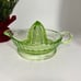 Vintage Uranium Glass Juicer