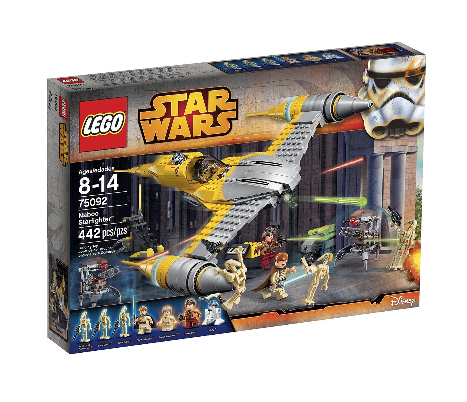Lego Star Wars - Naboo Starfighter 75092