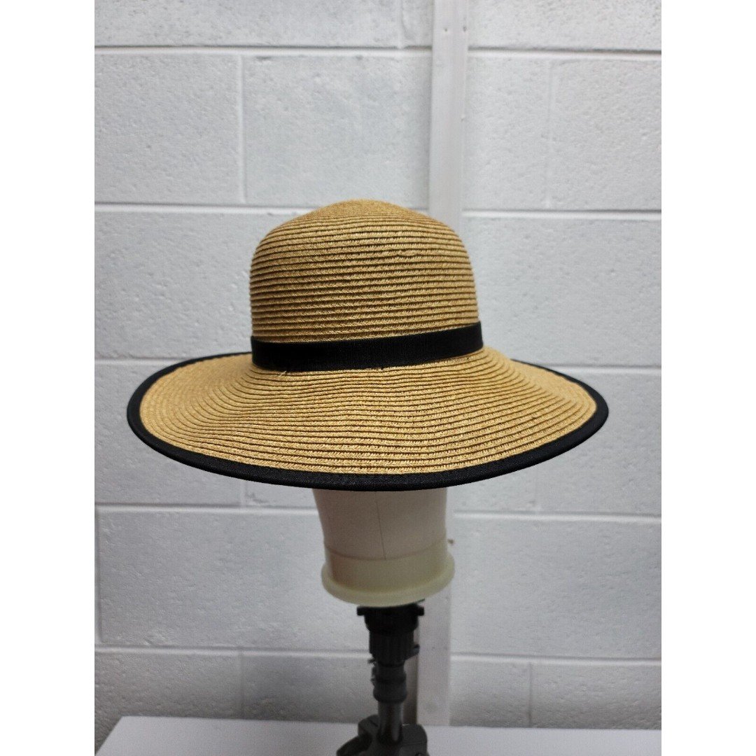 Bets Hackney Beige and Blue Straw Hat