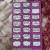 scrapbooking sticker lot