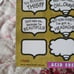 scrapbooking sticker lot