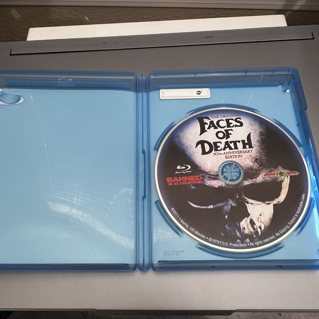 Faces Of Death 30th Anniversary Blu Ray Rare OOP No