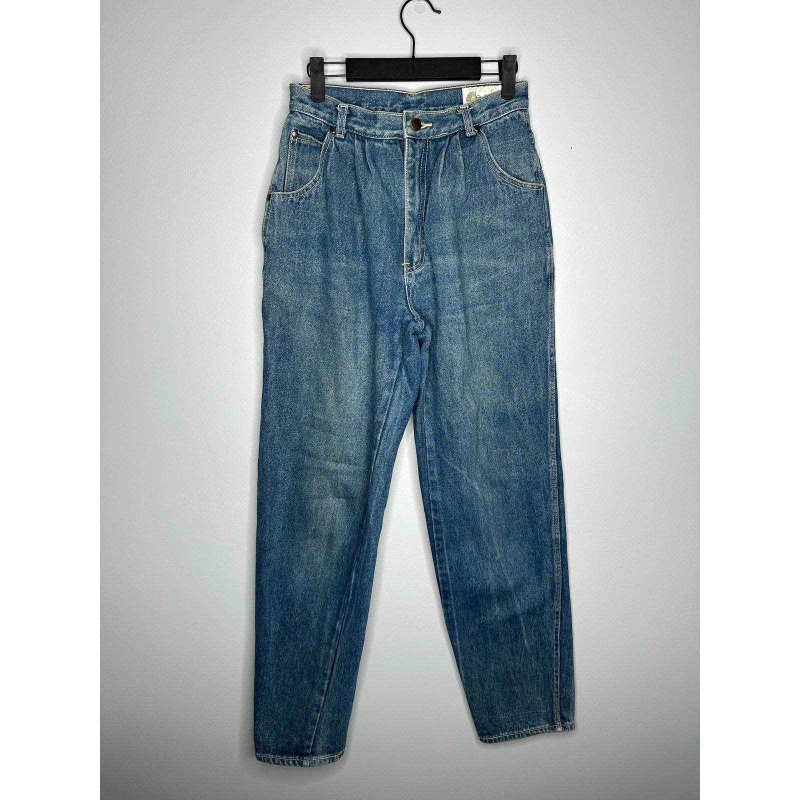 Le Soleil Women’s Vintage High Rise Straight Leg Trouser Cut Jeans Size 9