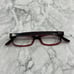 Ray Ban RB 5187 2444 Red Tortoise Rectangular Eyeglasses Frames 50-16 140