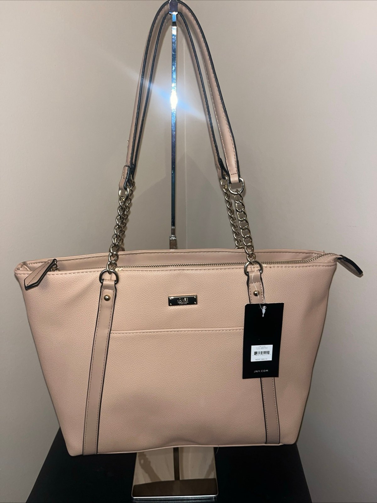 Jones New York Lisa signature tote French latte