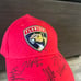 Florida Panthers Basic Logo Flex Hat Signed