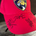Florida Panthers Basic Logo Flex Hat Signed