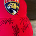 Florida Panthers Basic Logo Flex Hat Signed