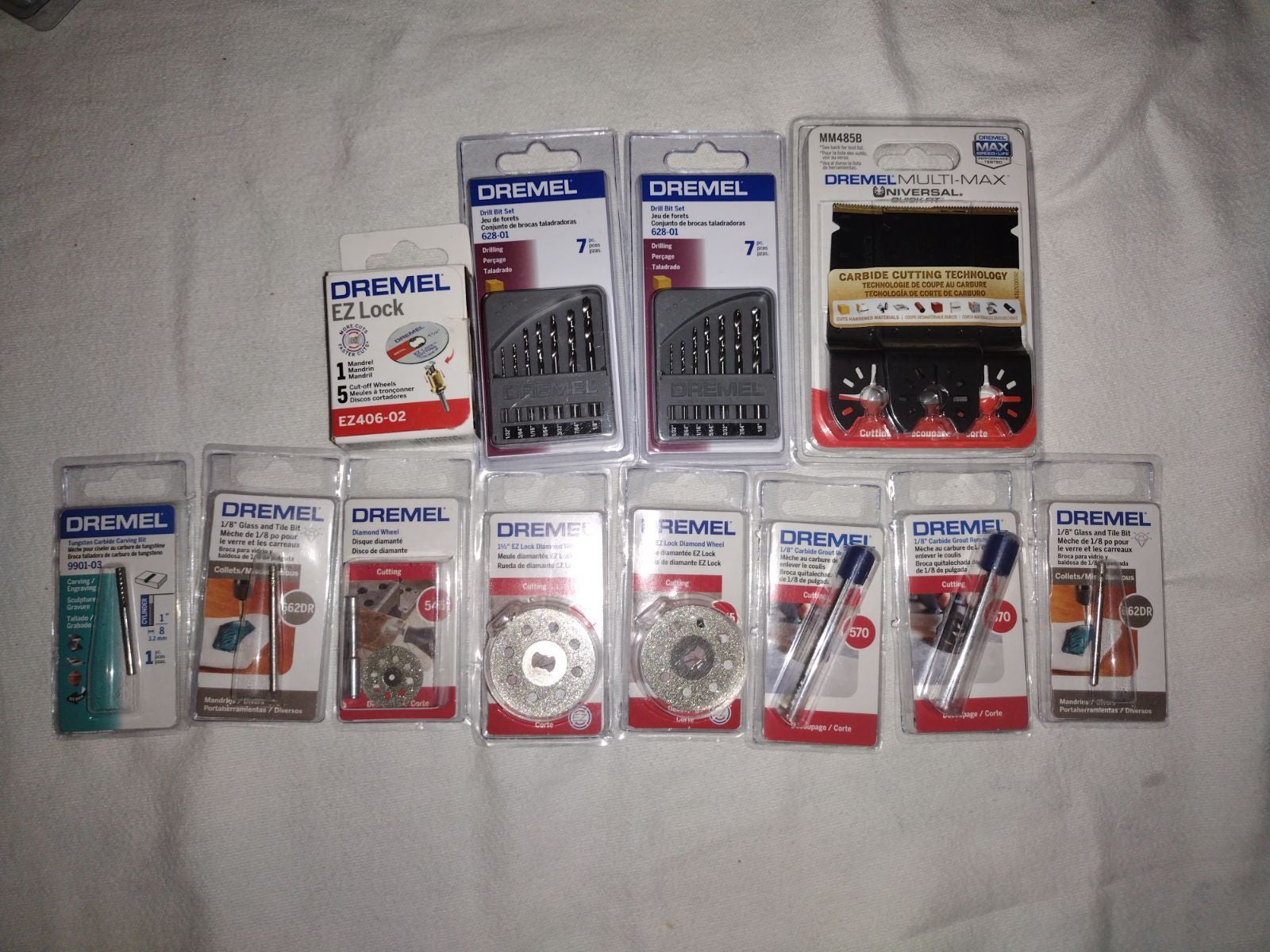 Dremel assorted tools