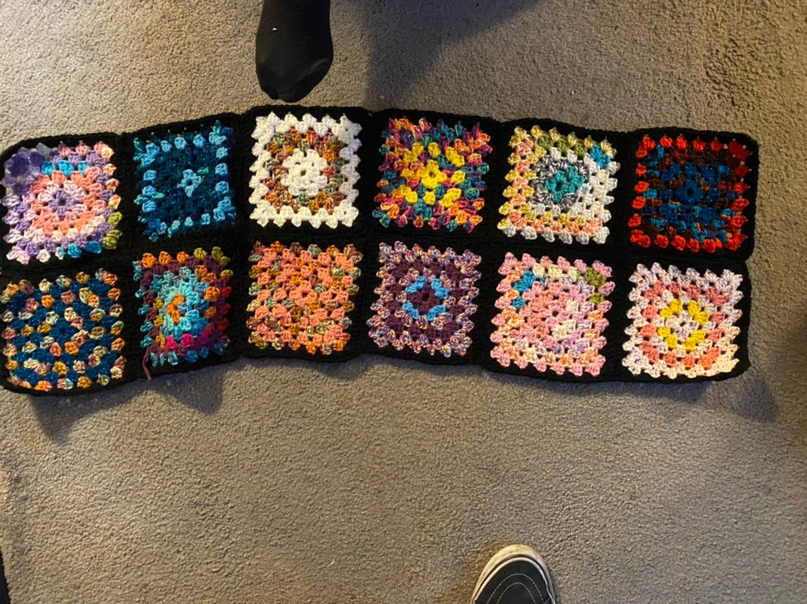 Handmade Crocheted quilts never used to could made to order