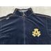 Akademiks Velour Track Jacket Mens Size XL Blue Stadium Division Y2K Vintage
