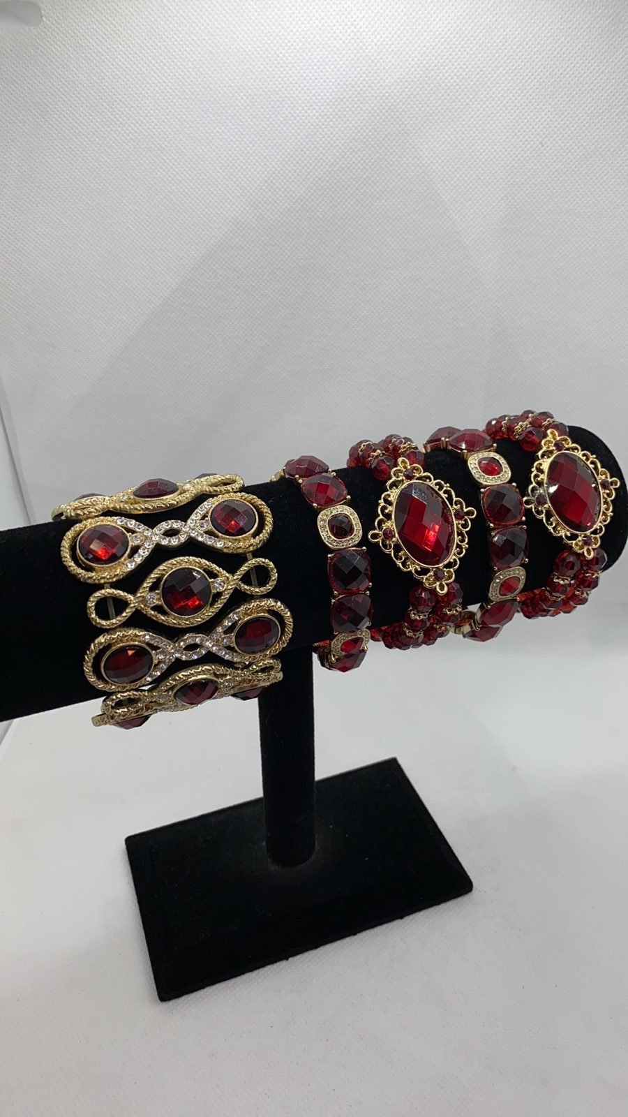 Vintage Red Bracelet Lot 1