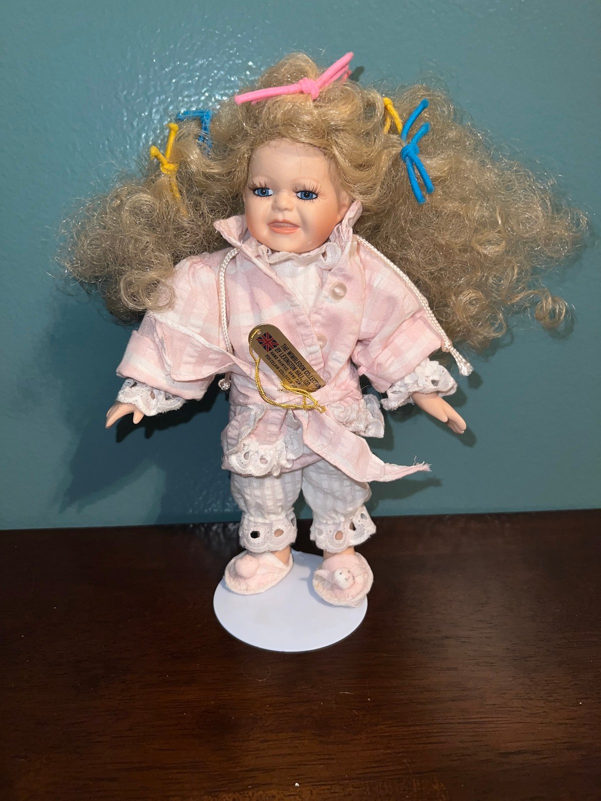 Paige the porcelain doll