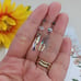 Aurora Borealis Beaded Bracelet & Earrings Set with 925 Sterling Silver Findings