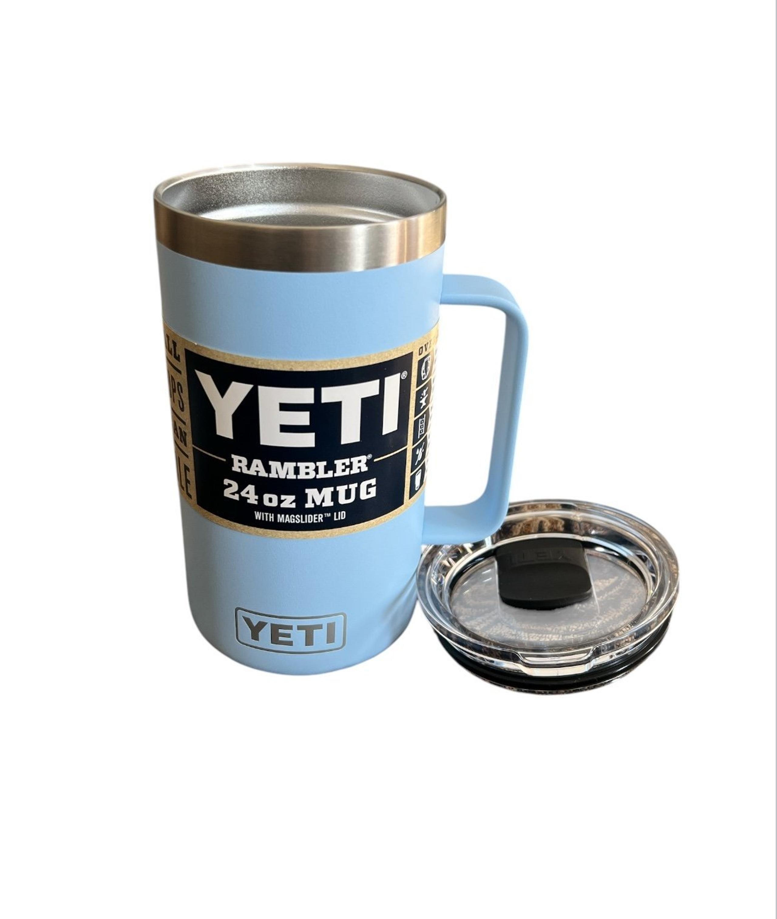 Yeti Rambler 240z. Mug with mahslider lid