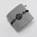 RARE Vintage Estate Green Emerald Diamond Gemstone Kaballah Bracelet W/GIFT BOX