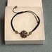 RARE Vintage Estate Green Emerald Diamond Gemstone Kaballah Bracelet W/GIFT BOX