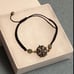 RARE Vintage Estate Green Emerald Diamond Gemstone Kaballah Bracelet W/GIFT BOX