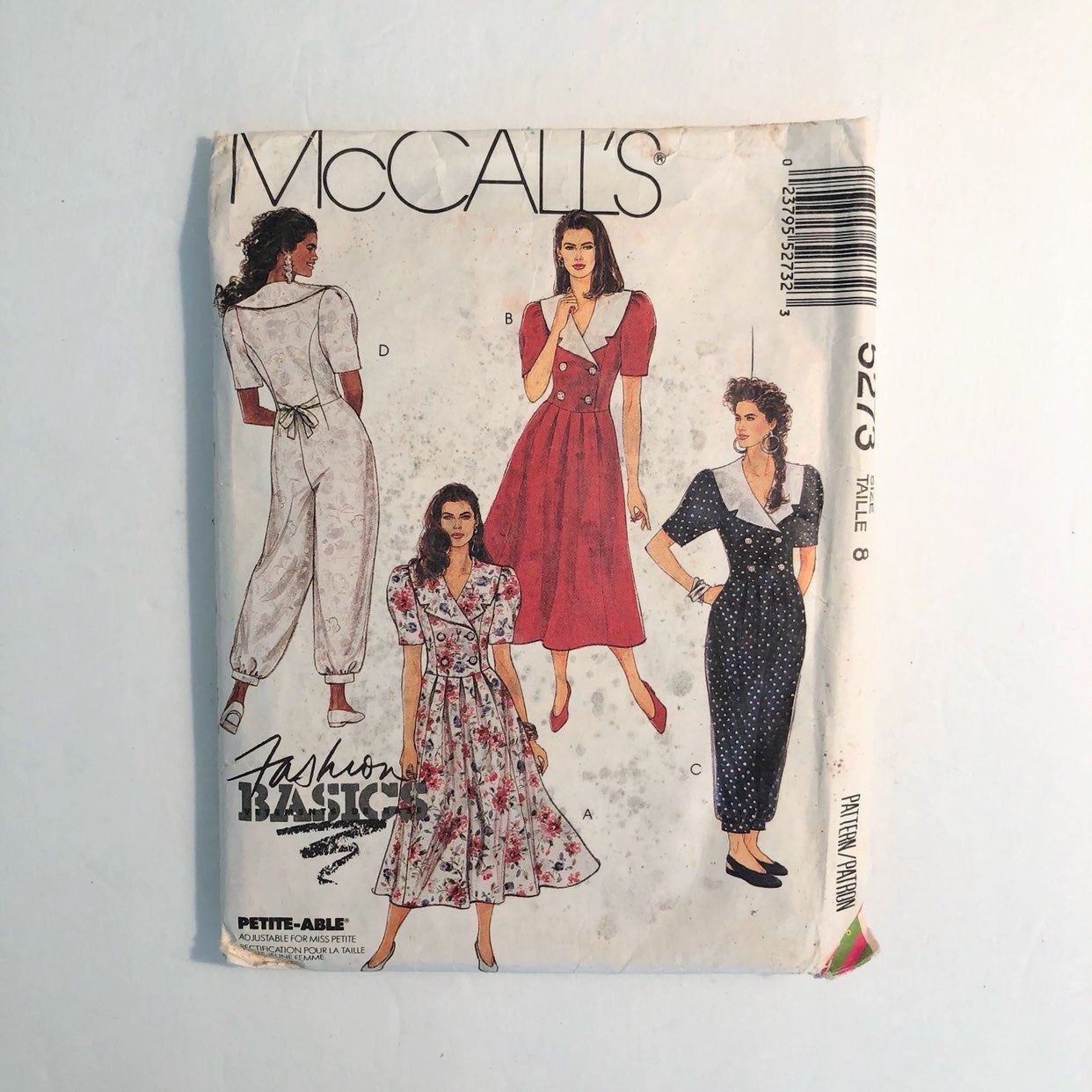 Sz 8 McCall's Sewing Pattern #5273