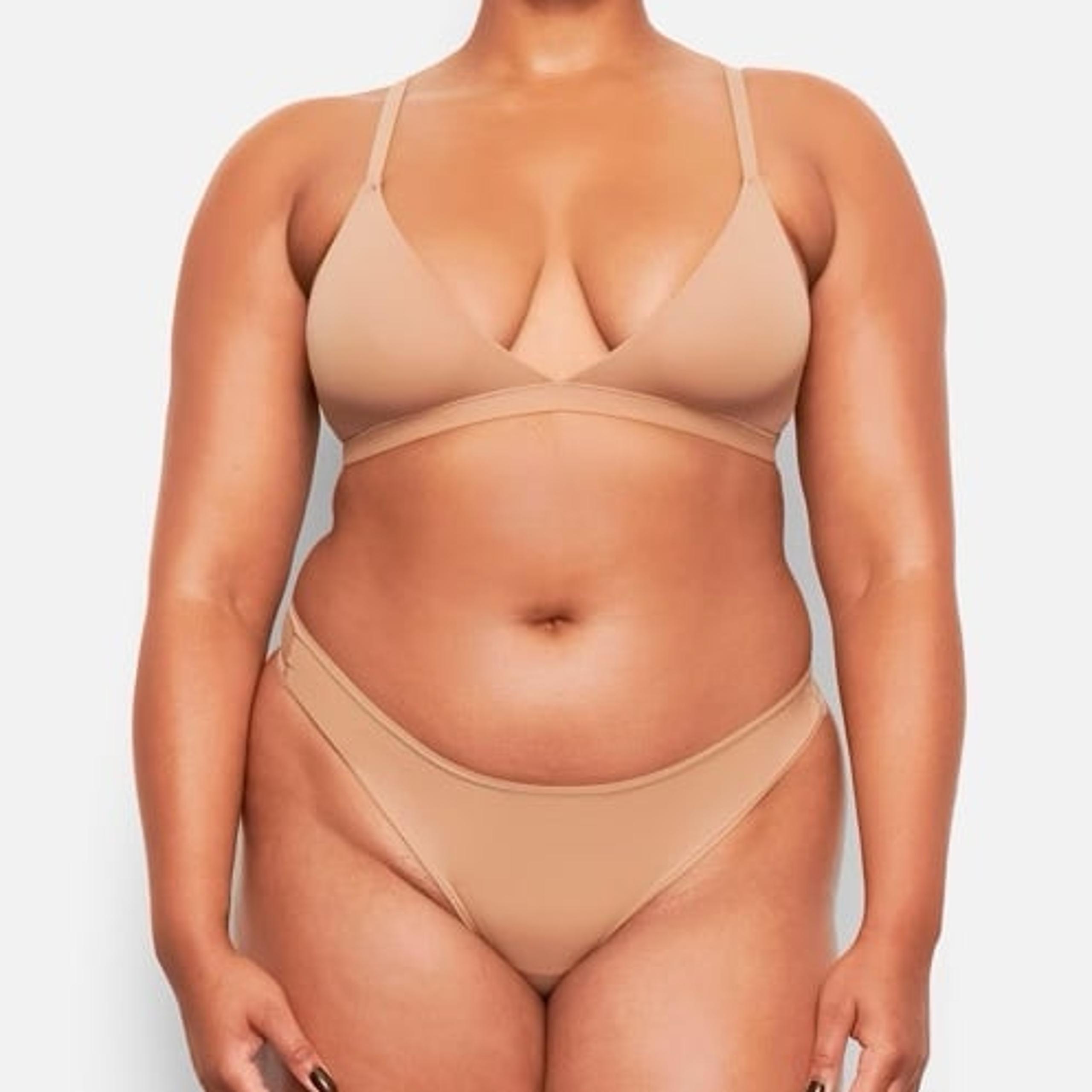 Skims Fits Everybody Triangle Bralette Sienna Size M