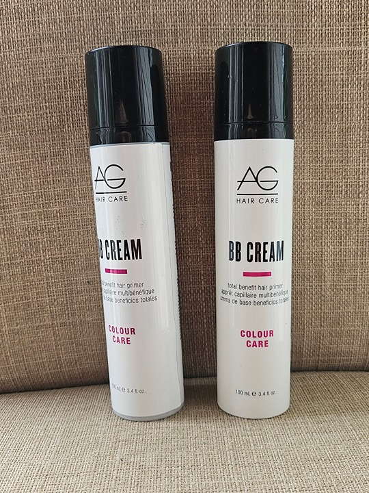 Lot of 2 AG Hair BB Cream Colour Care Hair Primer 100ml 3.4 fl oz New