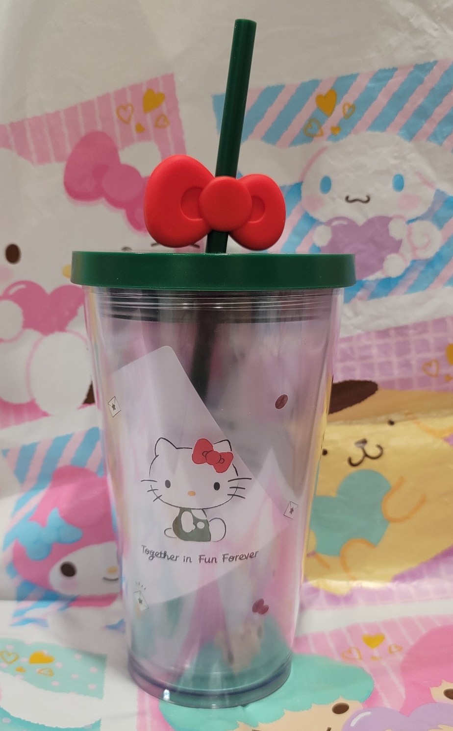 Hello Kitty x Starbucks Cold Cup with Straw