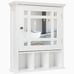Mirror Door Bathroom Storage Wall Mounted Medicine Cabinet With Shelf White