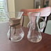 Chemex Classic Pour Over Coffee Maker Set Of 2; 4 Cups & 2 Cups Coffeemakers