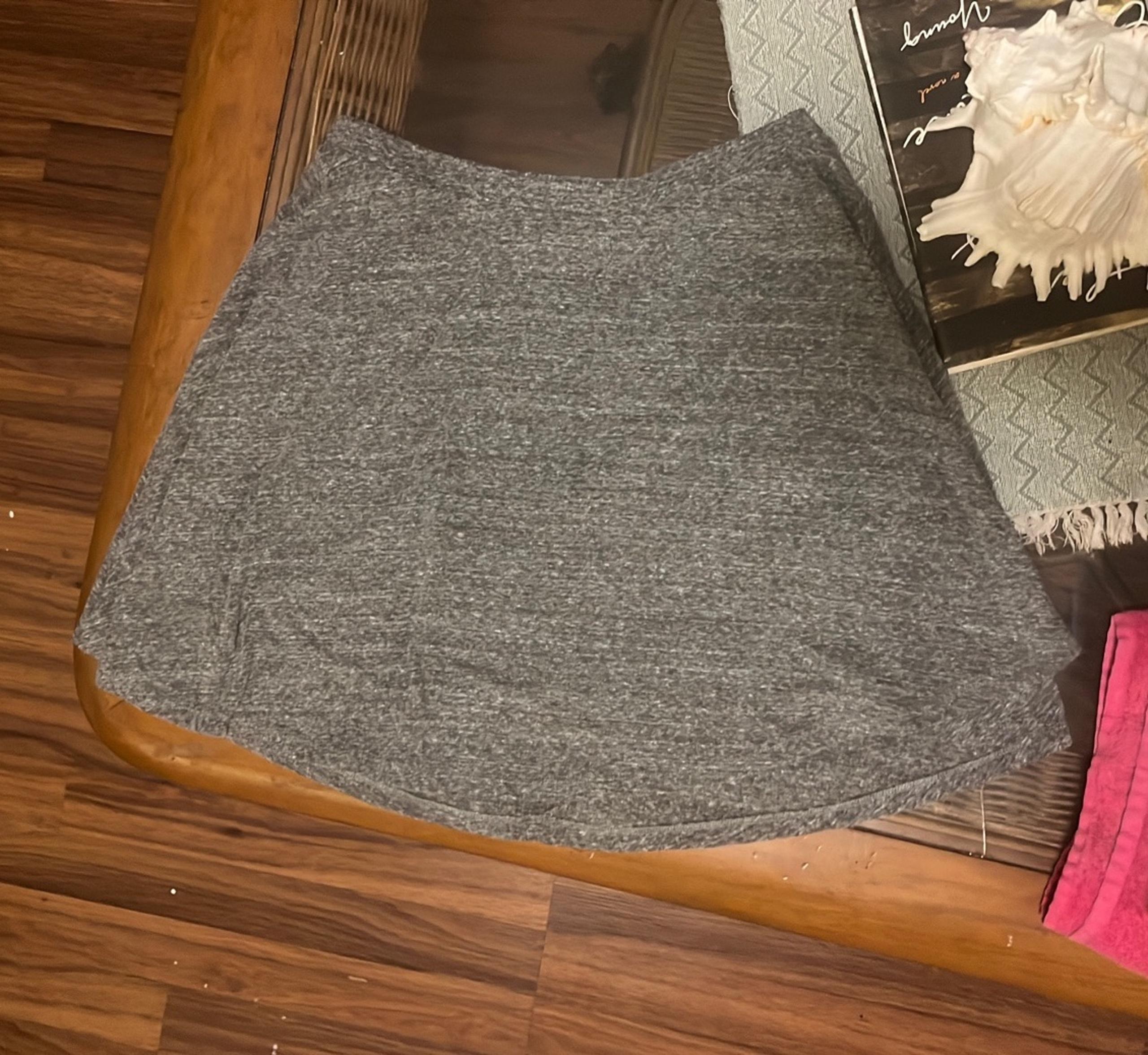 Grey Skater Skirt