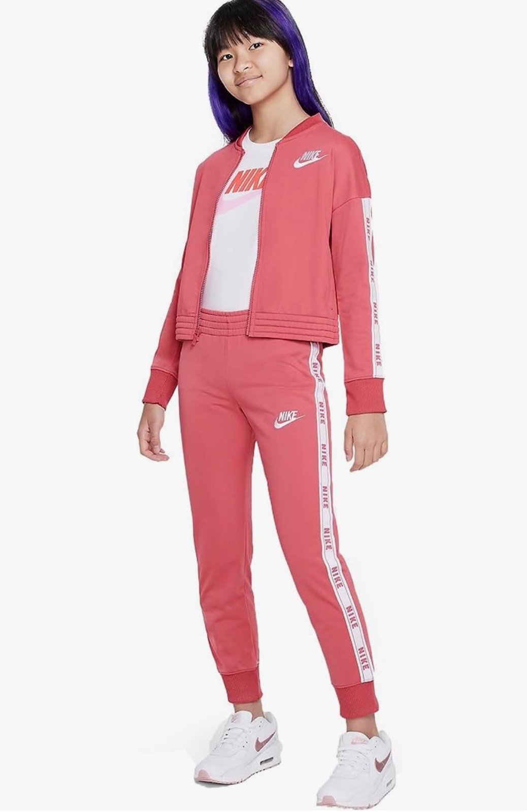 New girls nike sz Xl 14-16 jacket, pants tracksuit
