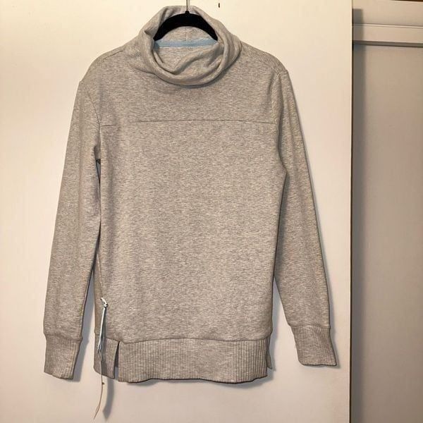 Southern Tide Womens Ella Gray Turtleneck Sweatshirt Size XS NWT