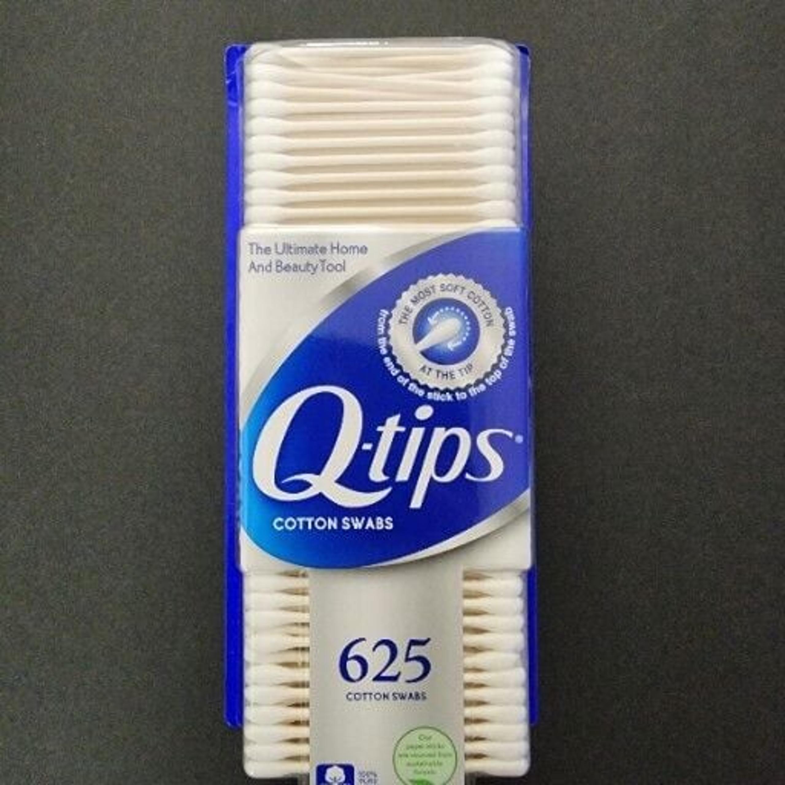 Q-tips Cotton Swabs 625 Pack
