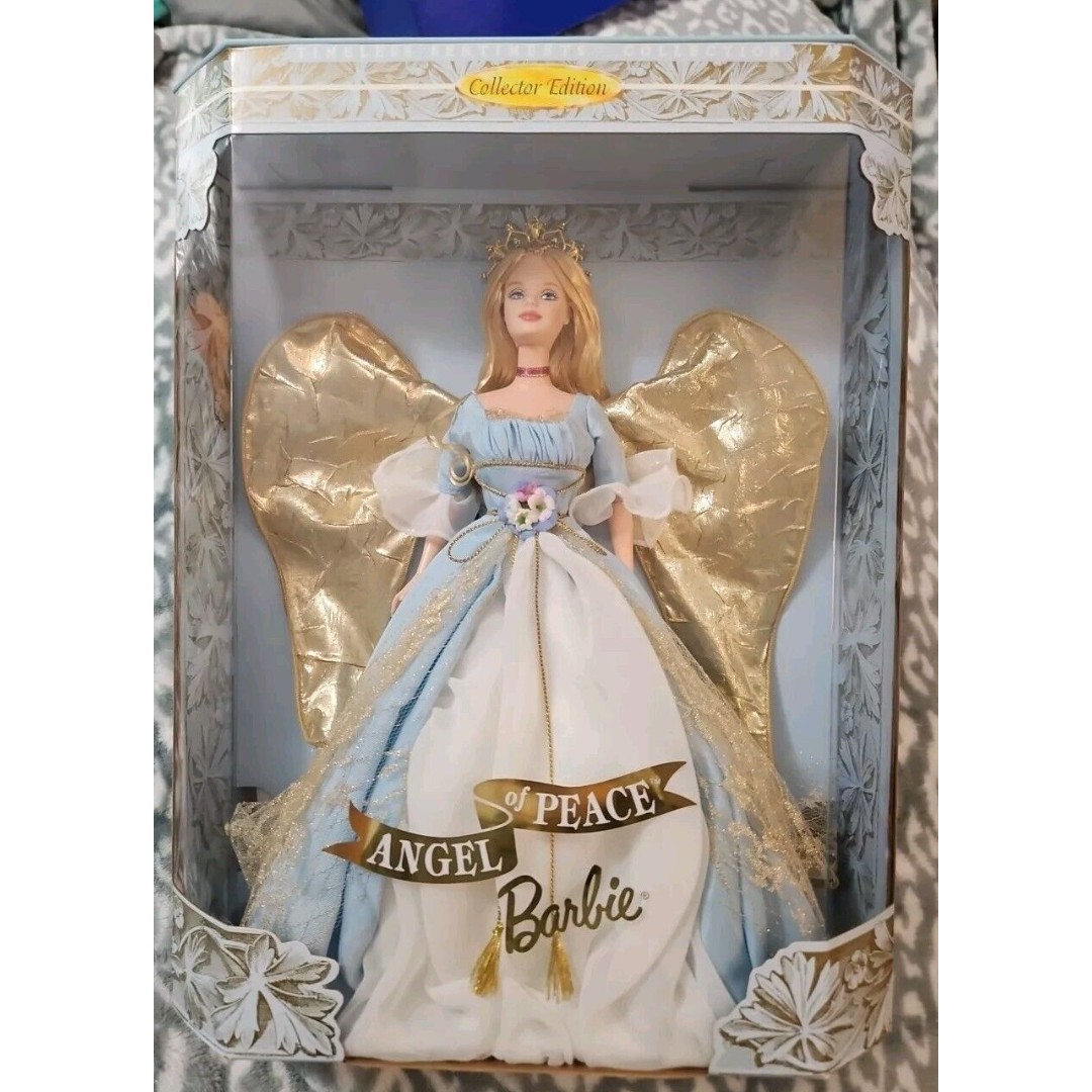Barbie Angel Of Peace, Year 1999, Second In Timeless Sentiments Collection, NIB