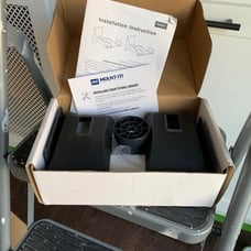 Set of 2 wall speaker mounts