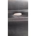 Samsonite Briefcase Laptop Bag Luggage Black Leather Telescoping Handle 13.5X12