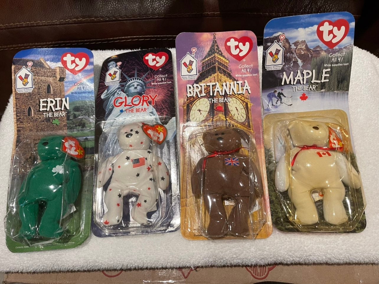 Ty McDonald's set of 4