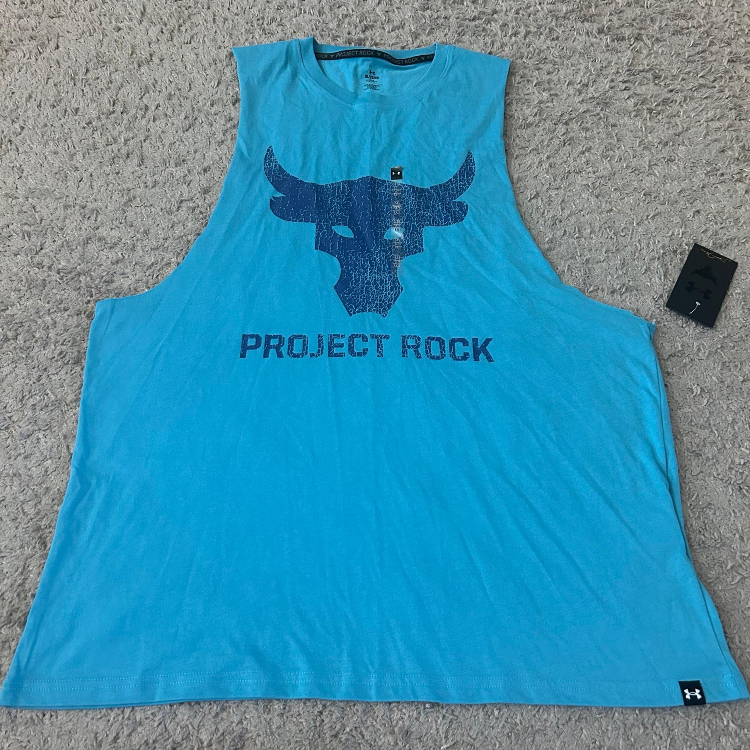 Men's Under Armour Project Rock Brahma Bull Muscle Tank Top