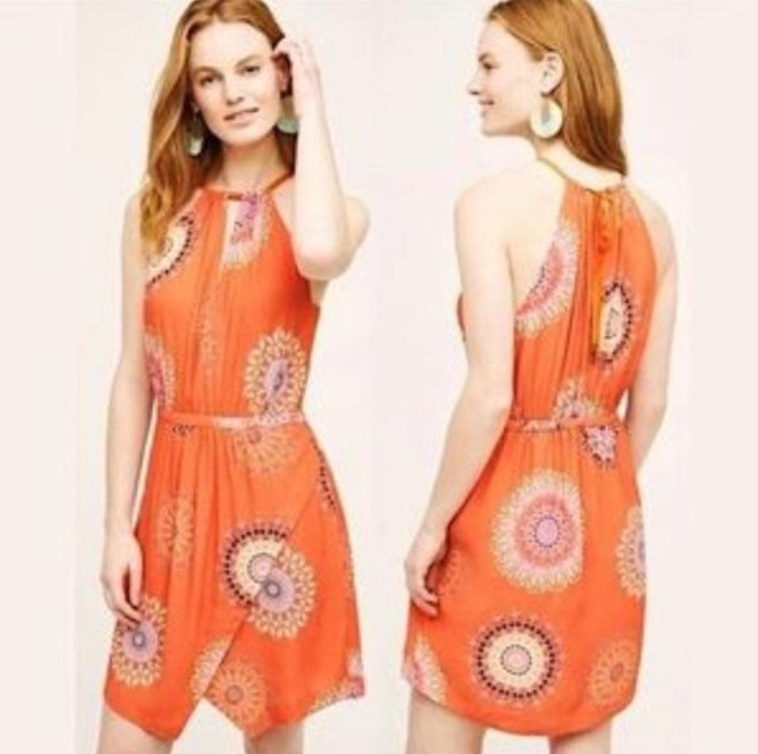 Anthropologie Floreat Livia Halter Dress