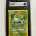 POKEMON VENUSAUR HOLO SGC GRADE 4