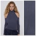 NWT Zara Gray High Collar Sweater Size S