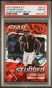 2021 Panini Rookies & Stars Red Cracked ice Ja'marr Chase #SS-27 Rookie PSA 10
