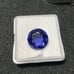 Natural Blue Tanzanite Round Cut 9.7 Carat Gemstone Heat Treated