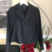 ANNE KLEIN Black Suit Vest & Pant Set 0P
