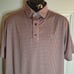 Men's FootJoy Geometric Short Sleeve Polo Golf Shirt Turtle Creek Club Logo