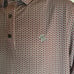 Men's FootJoy Geometric Short Sleeve Polo Golf Shirt Turtle Creek Club Logo
