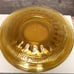11 Vtg amber glass plates 6 x 8” salad & 5 x 6” dessert Indiana depression