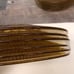 11 Vtg amber glass plates 6 x 8” salad & 5 x 6” dessert Indiana depression