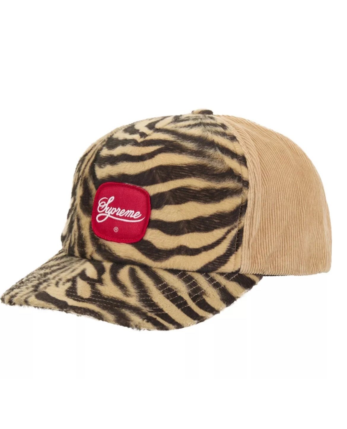 【SALE】 Supreme Tiger 5-Panel Tan New 帽子