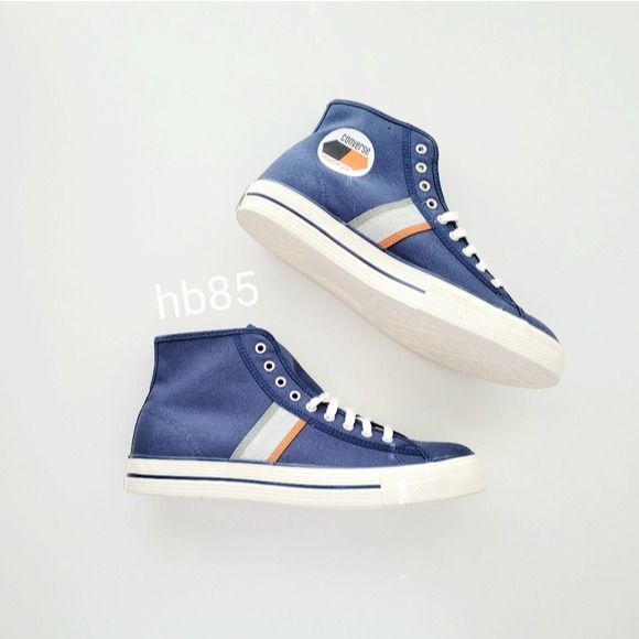 Converse Player LT Hi Navy Jade Stone Egret Men's 8 Women's 9.5