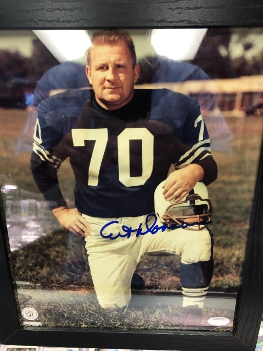 Art Donovan Indianapolis Colts Signed 8x10 Framed Photo w COA!